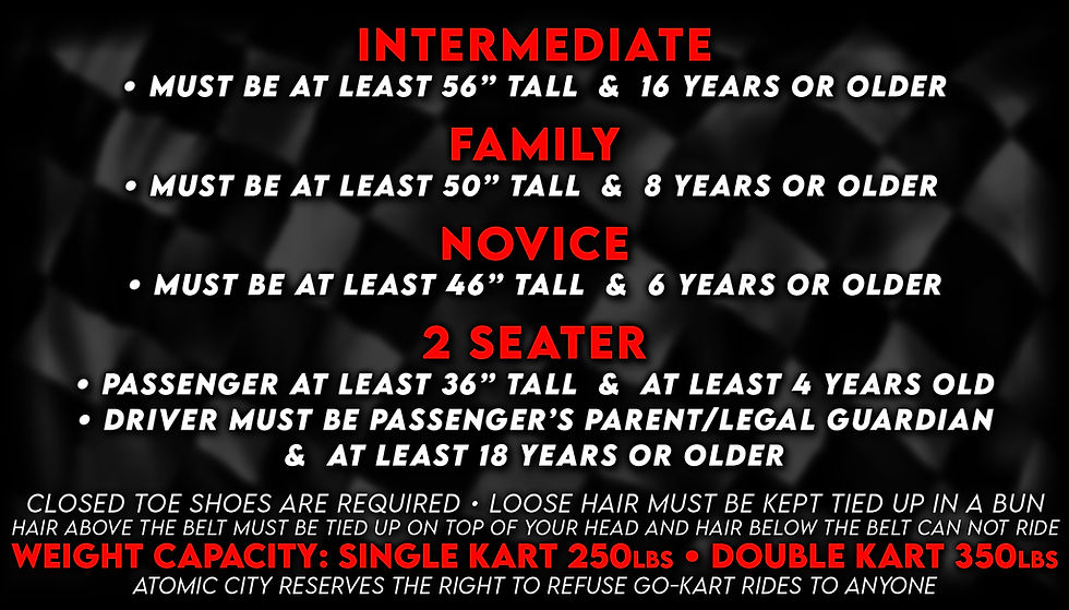 GoKart Requirements2026